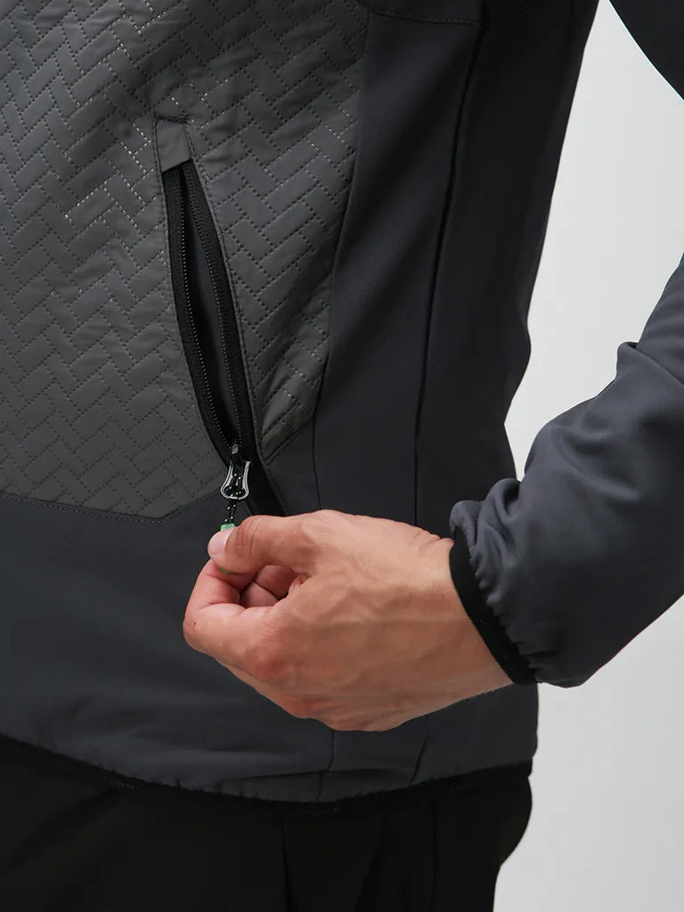 Pánska vonkajšia bunda Loap Urelon Gray, S