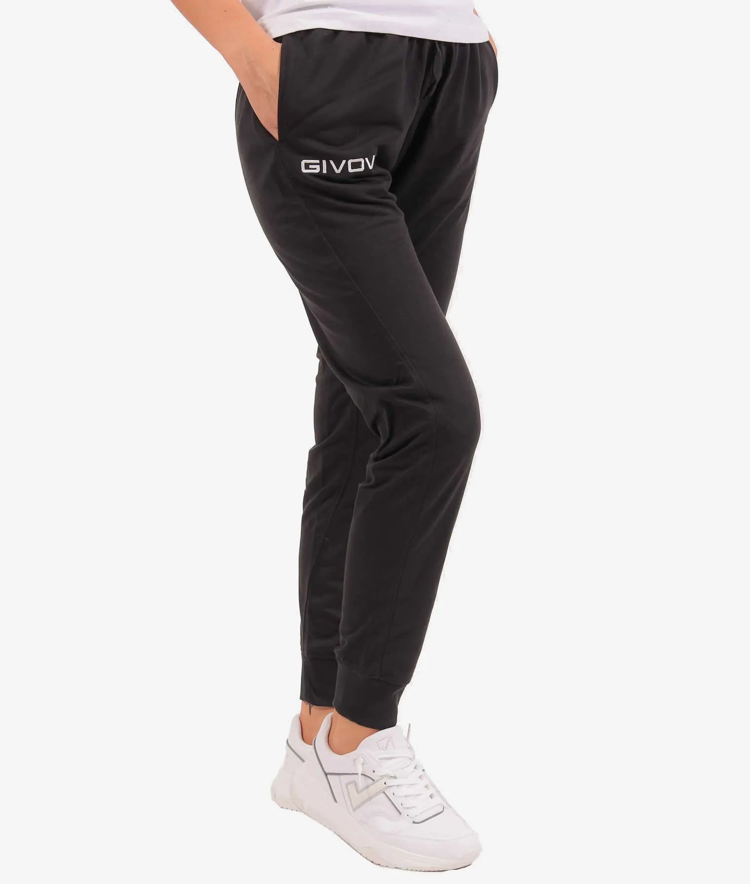 Sweatpants Uilíoch Givova King Black m