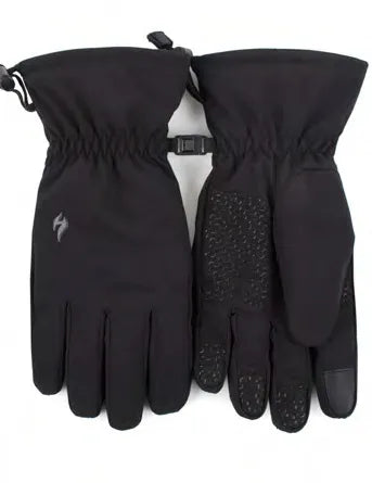 Zwarte Softshell Handschoenen L-XL: Warm & Winddicht