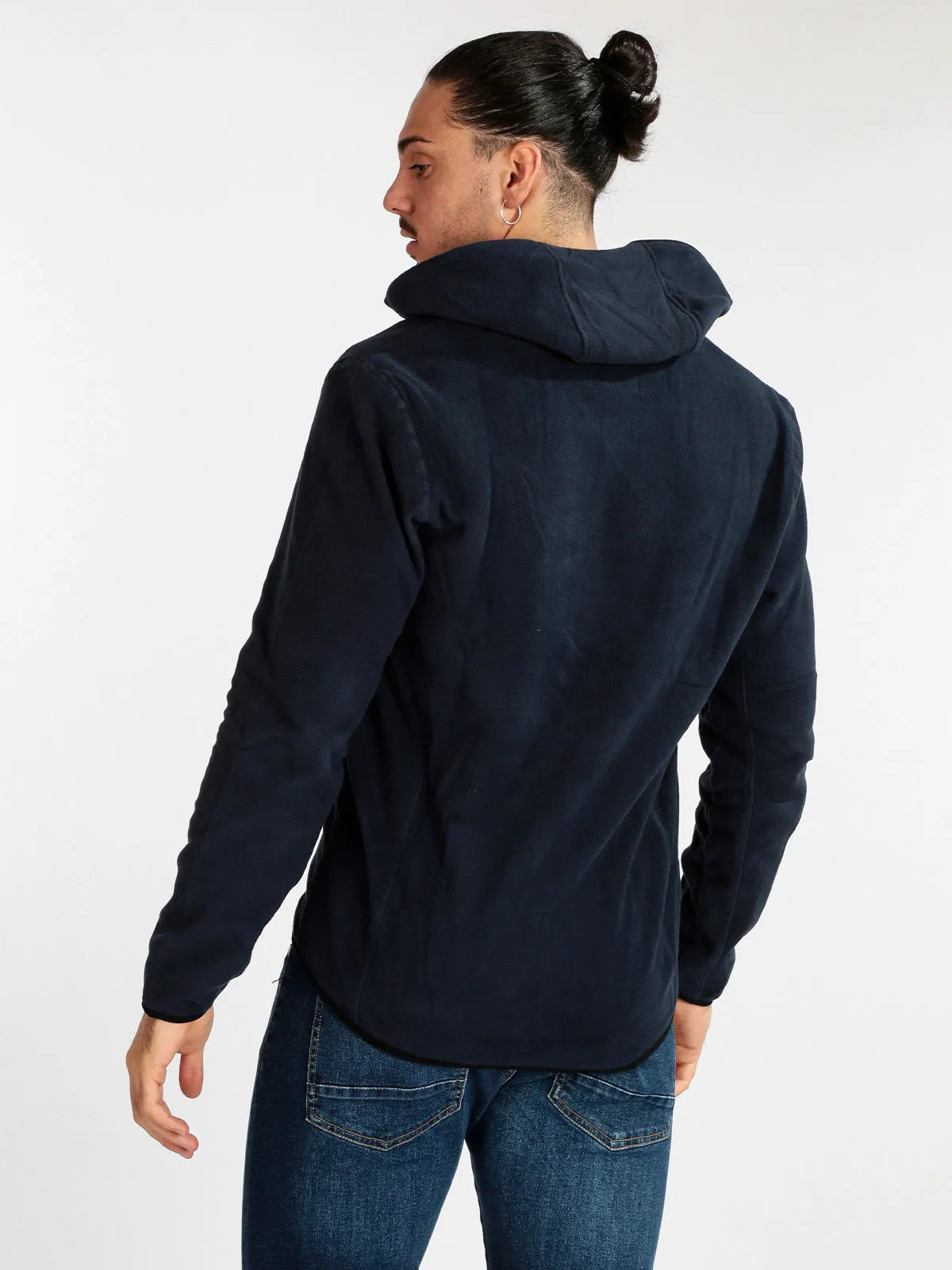 Sudadera para hombres ATHL. Dpt Emiliano Hood Blue oscuro, S