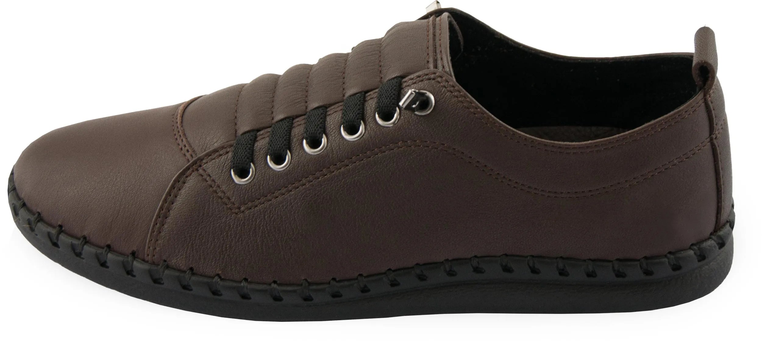 Foghlaimíonn na mná buataisí rúitín Nell M6019 Méid Brown 40