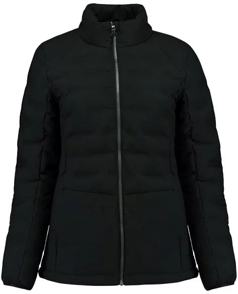 Chaqueta de invierno de damas impermeables kjelvik sitaa tamaño negro 40