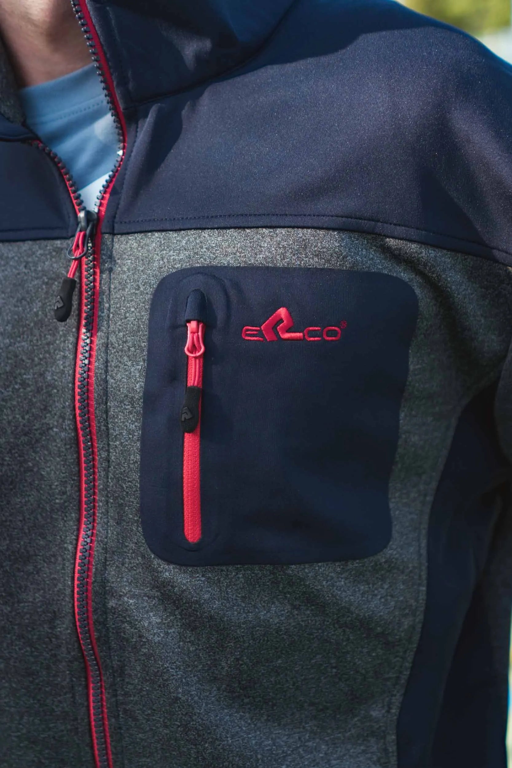 Erco Bork Sweatshirt Men 3xl - Blu Grey Blend