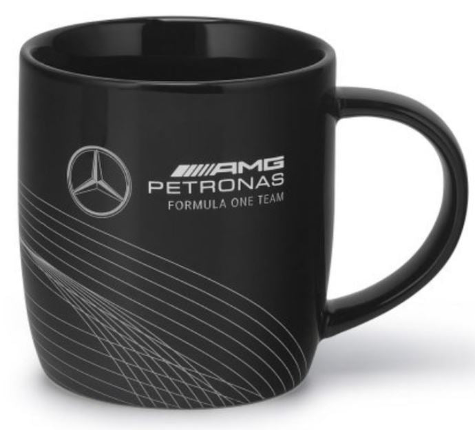 Mok Mercedes F1 Fw Logo Mok 350 ml Zwart