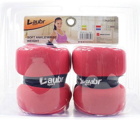 Laubr Sport Soft Fitness Wexes 2x1,5 kg - Comfort & Grip