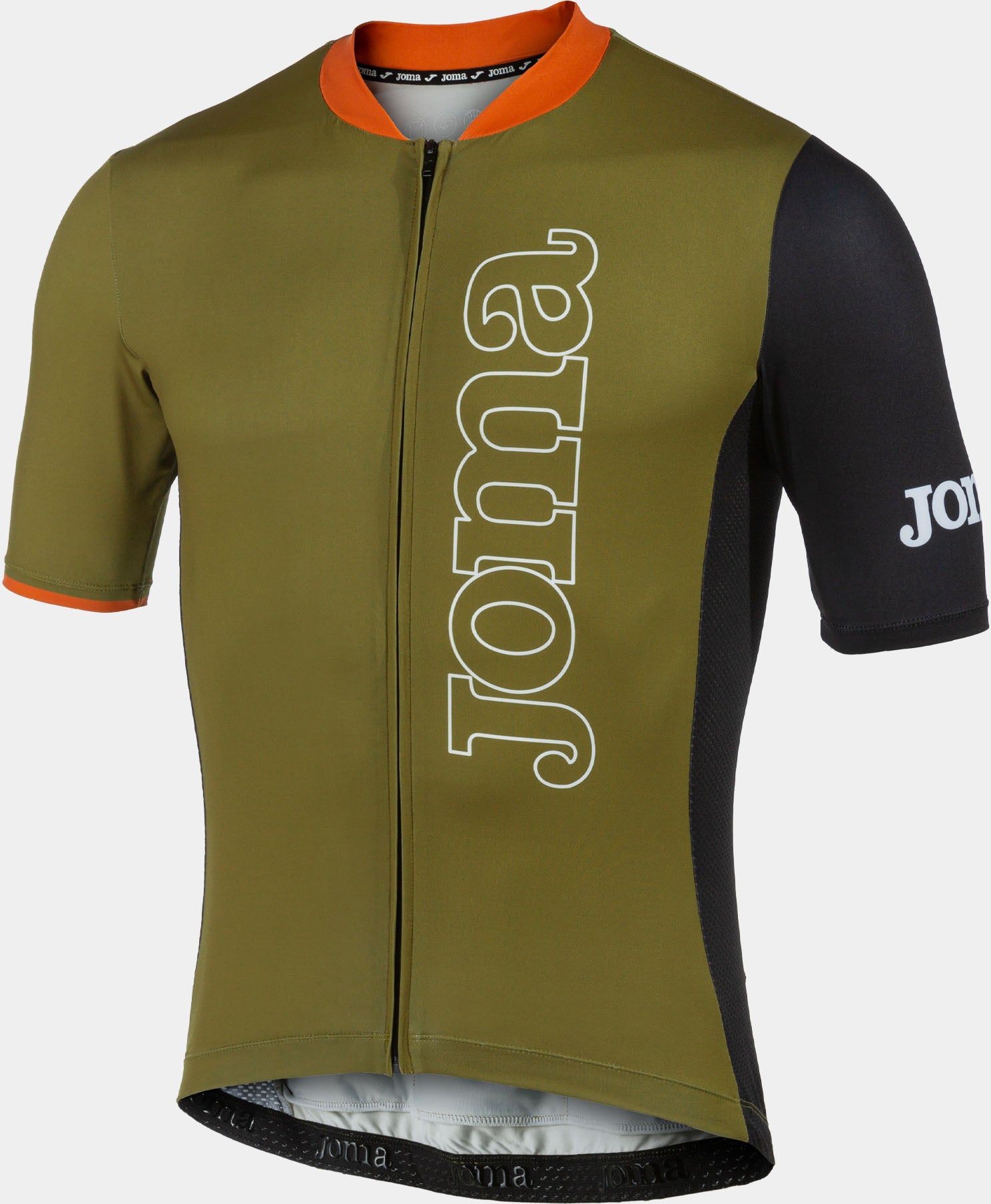 Jersey rothaíochta Joma Crono Cycling Khaki Black Green m