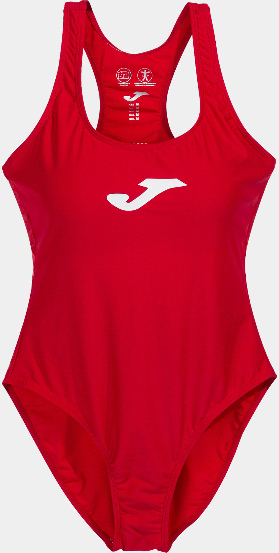 Feistis Snámh Spóirt Joma Shark Swimsuit Red 2xs Dearg