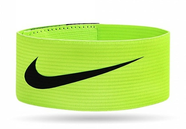 Captain's Tape Nike Futbol Arm Band 2.0 Volt Green-Black Green