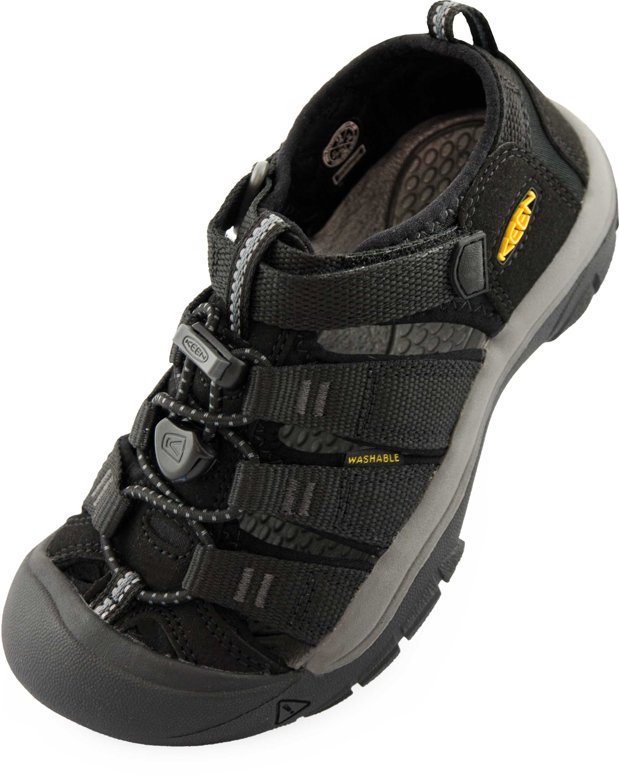 Keen Jr Newport H2 Black / Keen Yellow 31