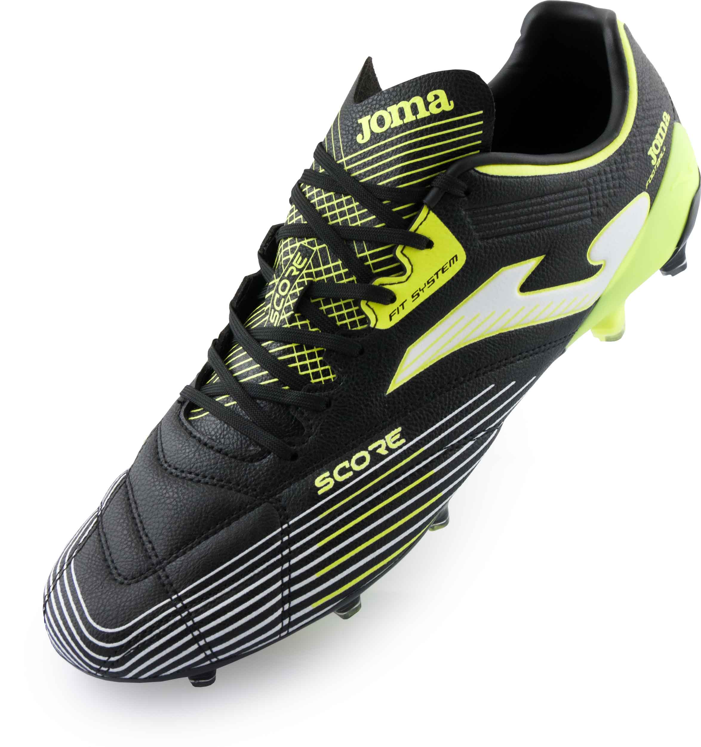 Buataisí Peile Scór Joma 2501 Firm Black Ground Black 43.5