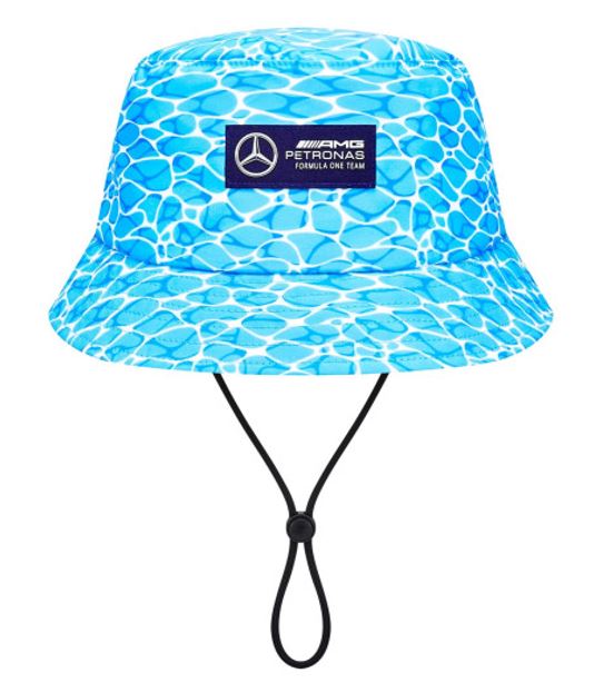Mercedes Unisex Mapf1 Se Gr Bucket No Divin Blue Hat
