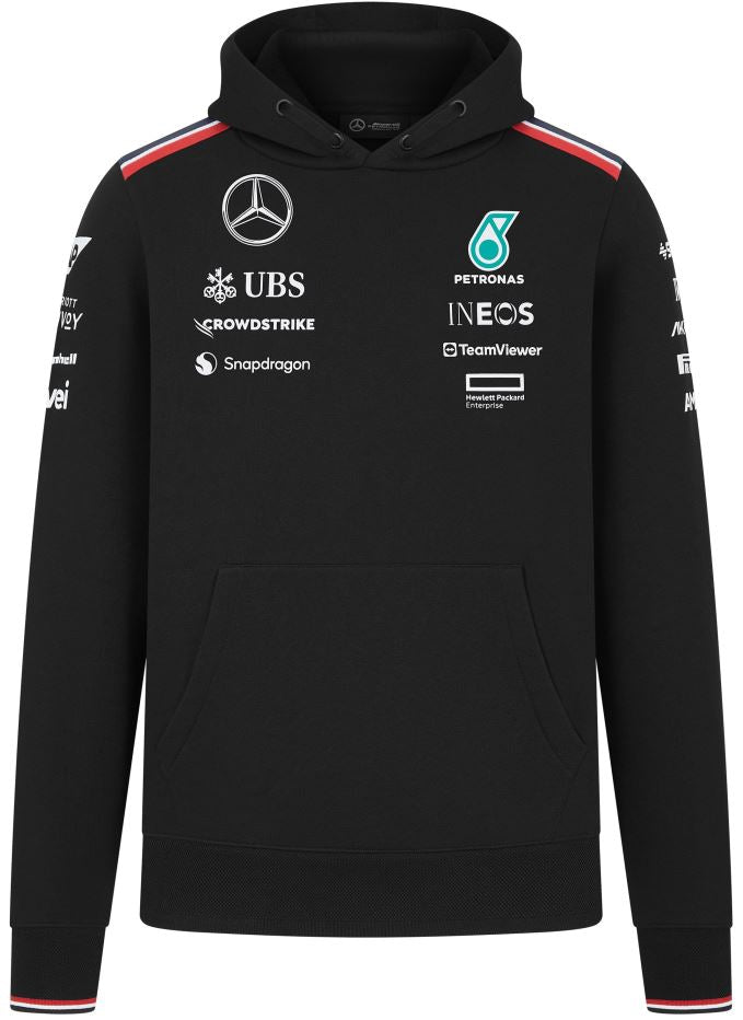 Sport Sweatshirt Mercedes Heren Mapf1 Rp Hoody Zwart zwart XS