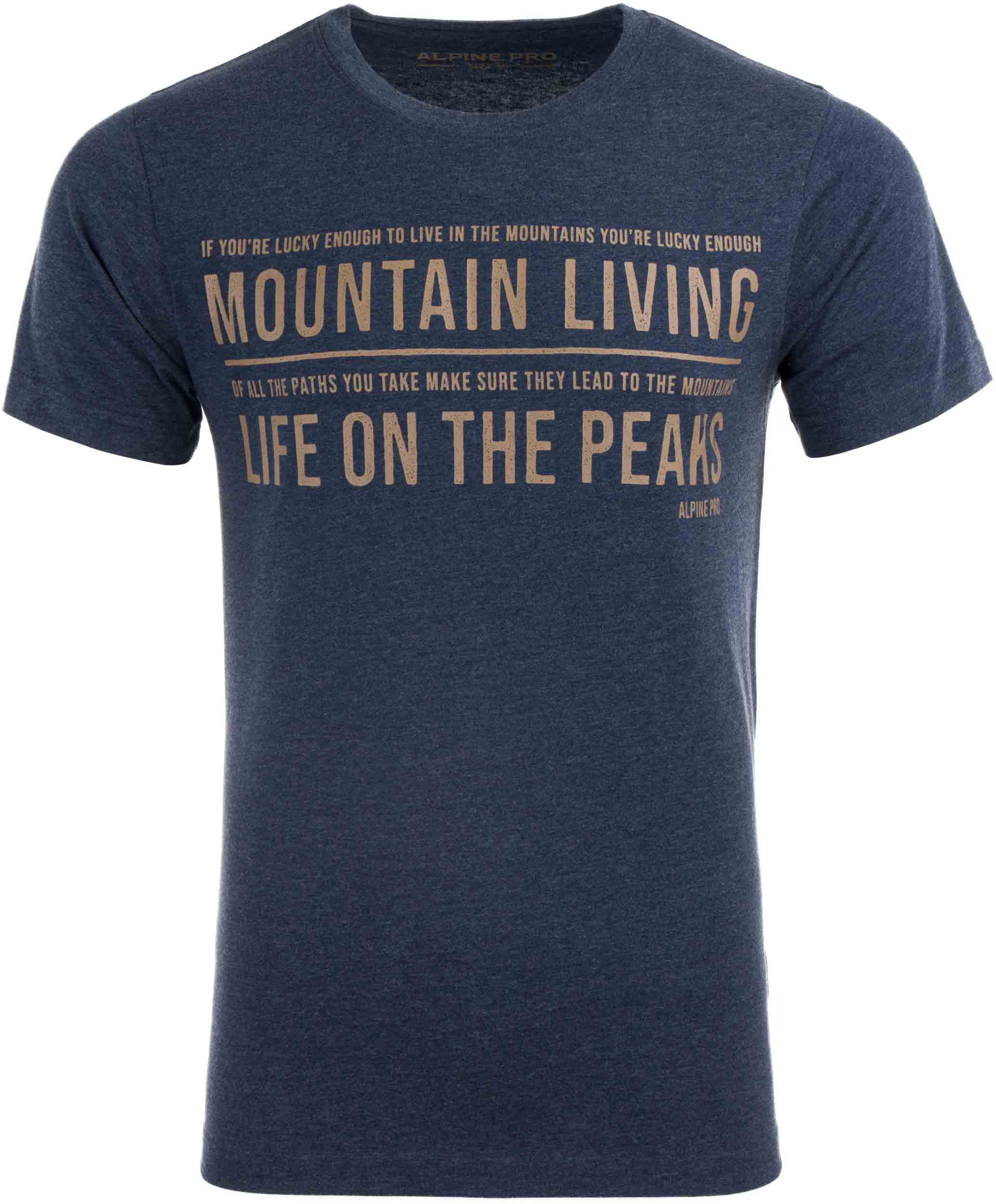 Alpine Pro Bunew L Heren T-shirt - Ademend & Duurzaam