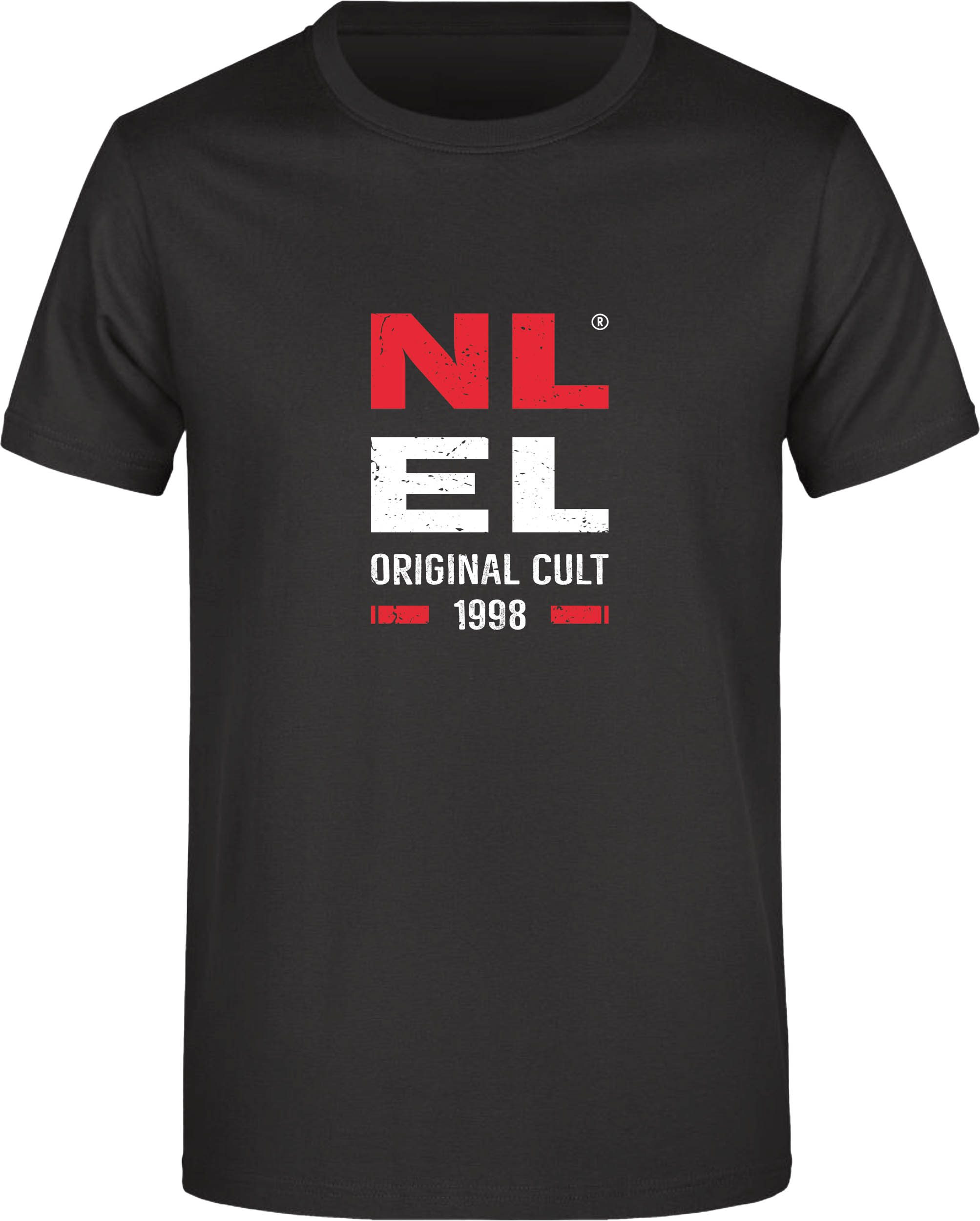 Tricou pentru bărbați Nell Abel Black, S