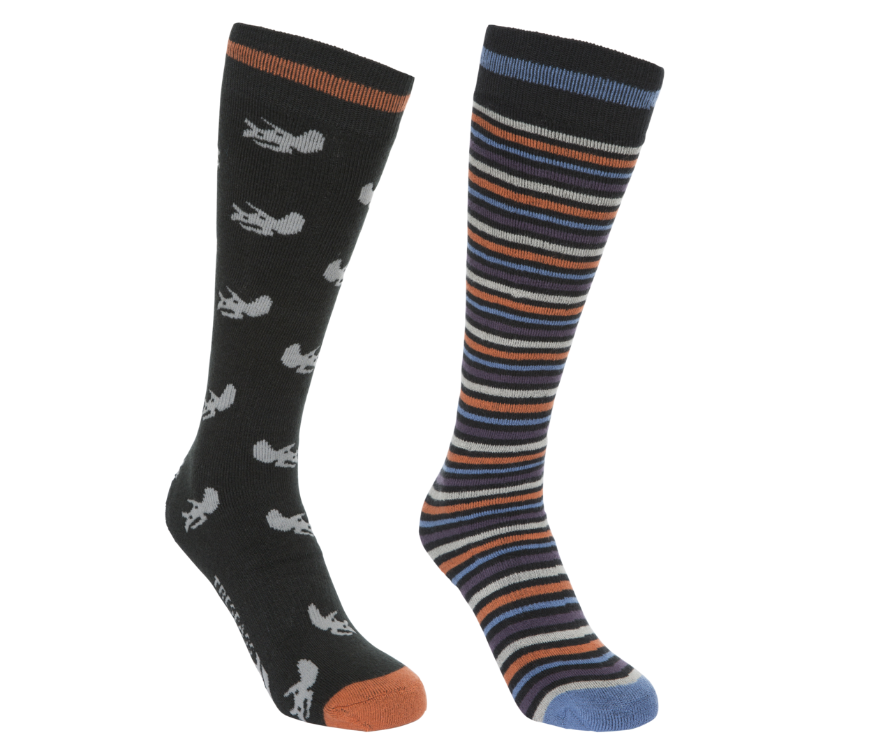 Trespass Replicate - unisex kids ski tube (2 pair pack)