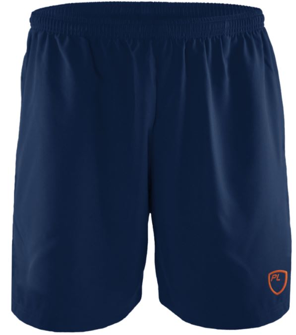 Pantalones cortos de campo playerlayer blitz para hombre azul marino s