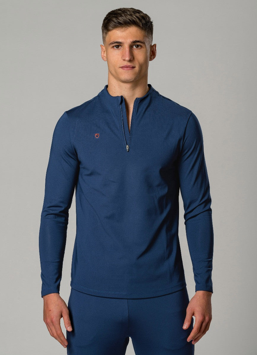 Männer Thermal T-Shirt PlayerLayer Tech Navy 2xs