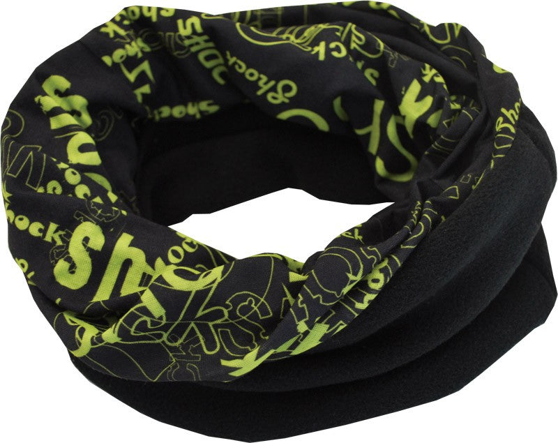 Sportowy szalik z polarem sulov zielony