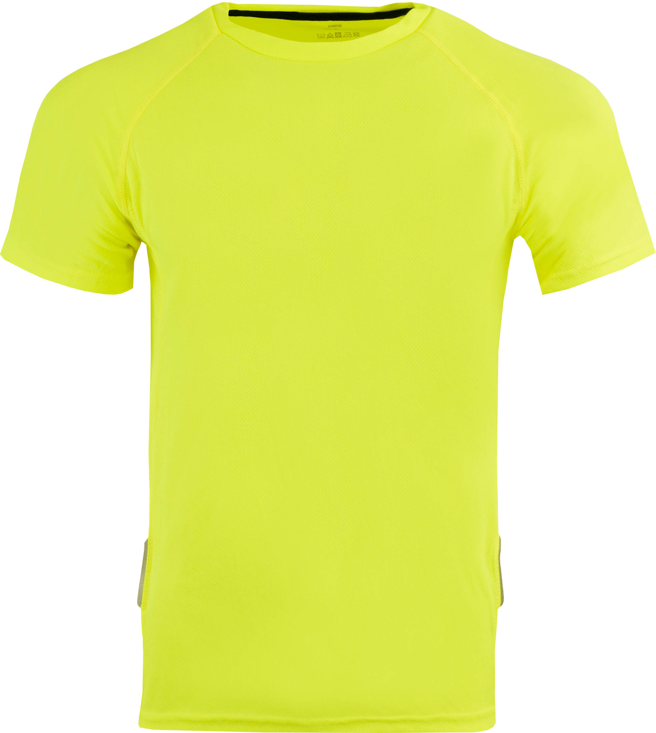 Camiseta deportiva jersey hombre amarillo xs