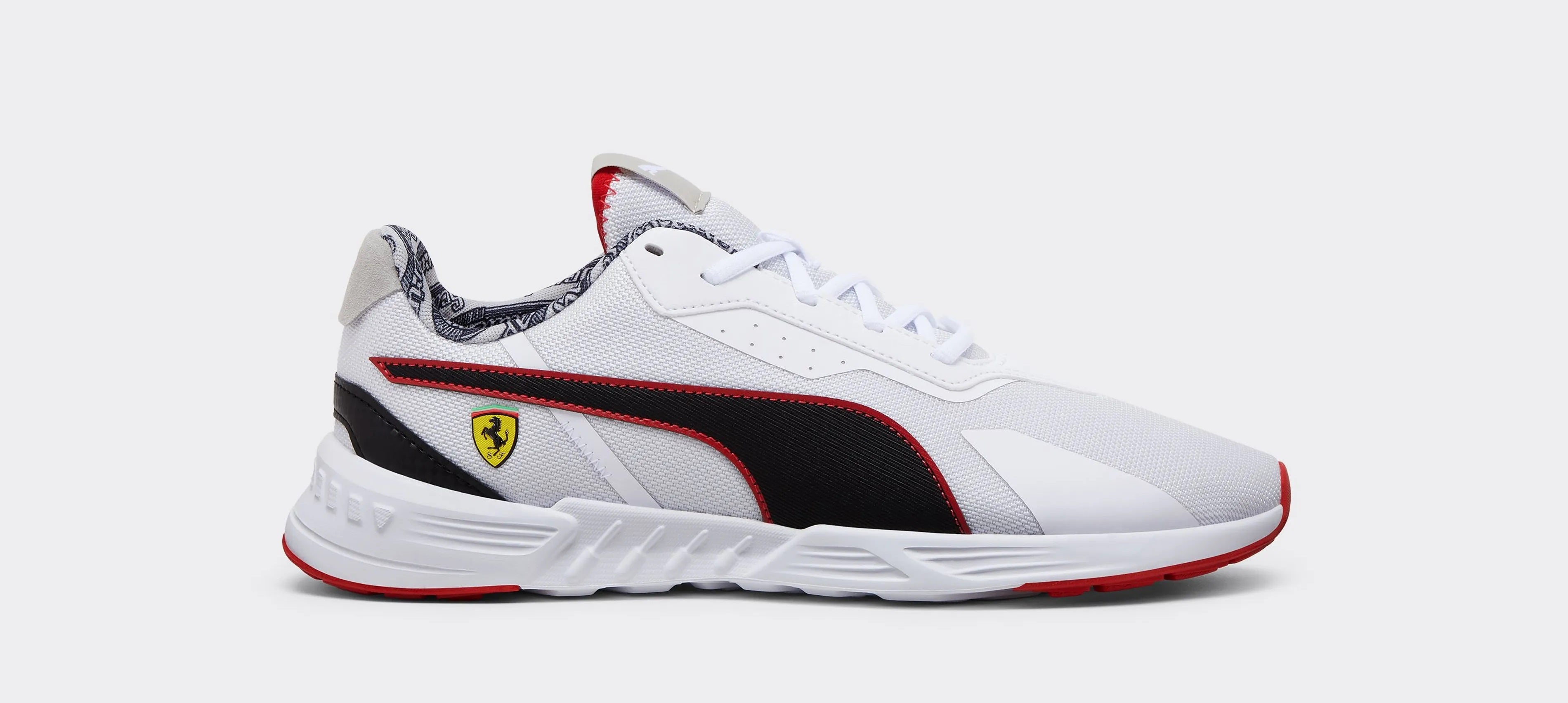Puma Ferrari Tiburion Sneakers - Wit Leer Unisex