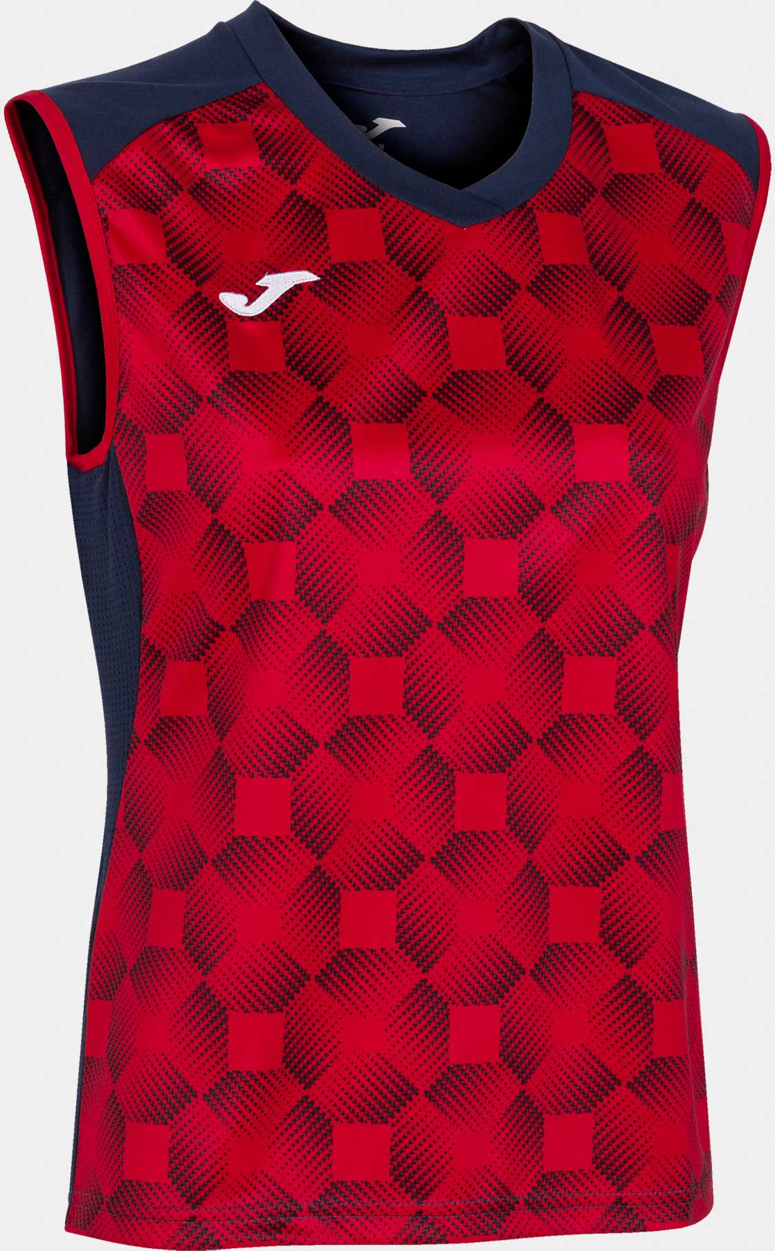Dámské tričko Joma Supernova III III Sleevelesless Shirt Navy Red m
