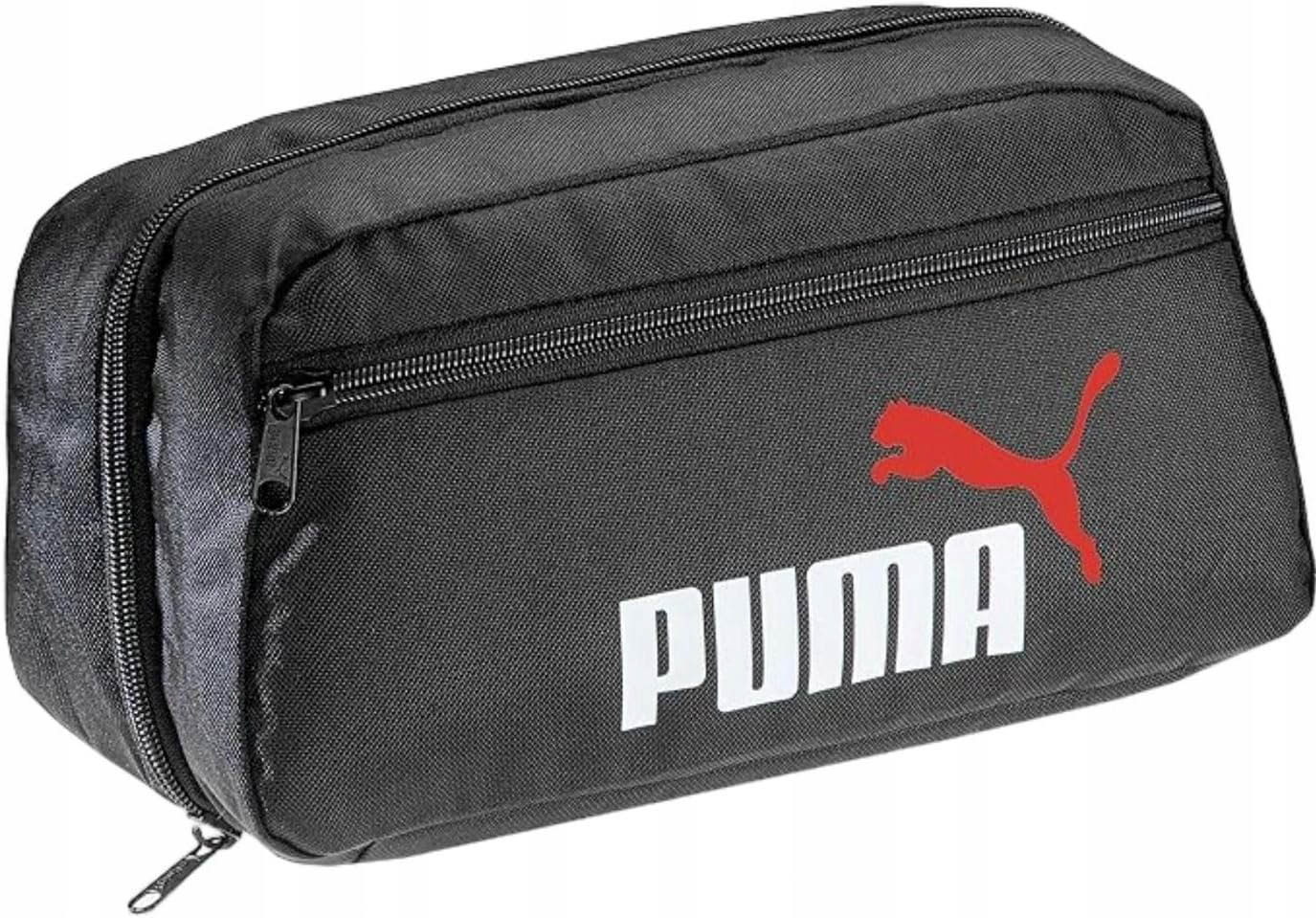 Bolsa para el baño Puma Negro - bolsa de viaje compacta y duradera