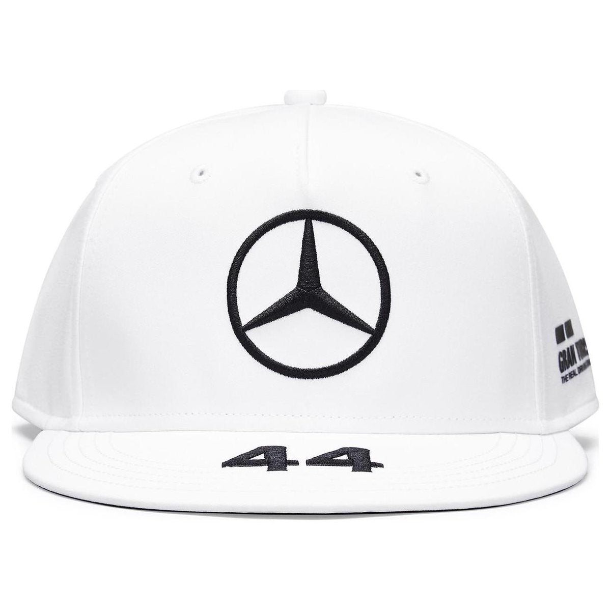 Lewis Hamilton 2021 Flatbrim Petronas Cap - Wit, Unisex