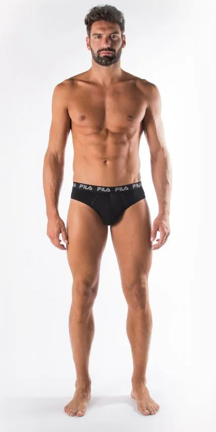 Fila's Men's Slips Black M - Compord & Tacaíocht
