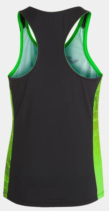 Kobiety z czołgiem Joma Elite VIII TOP TOP GREEN BLACK GREEN M
