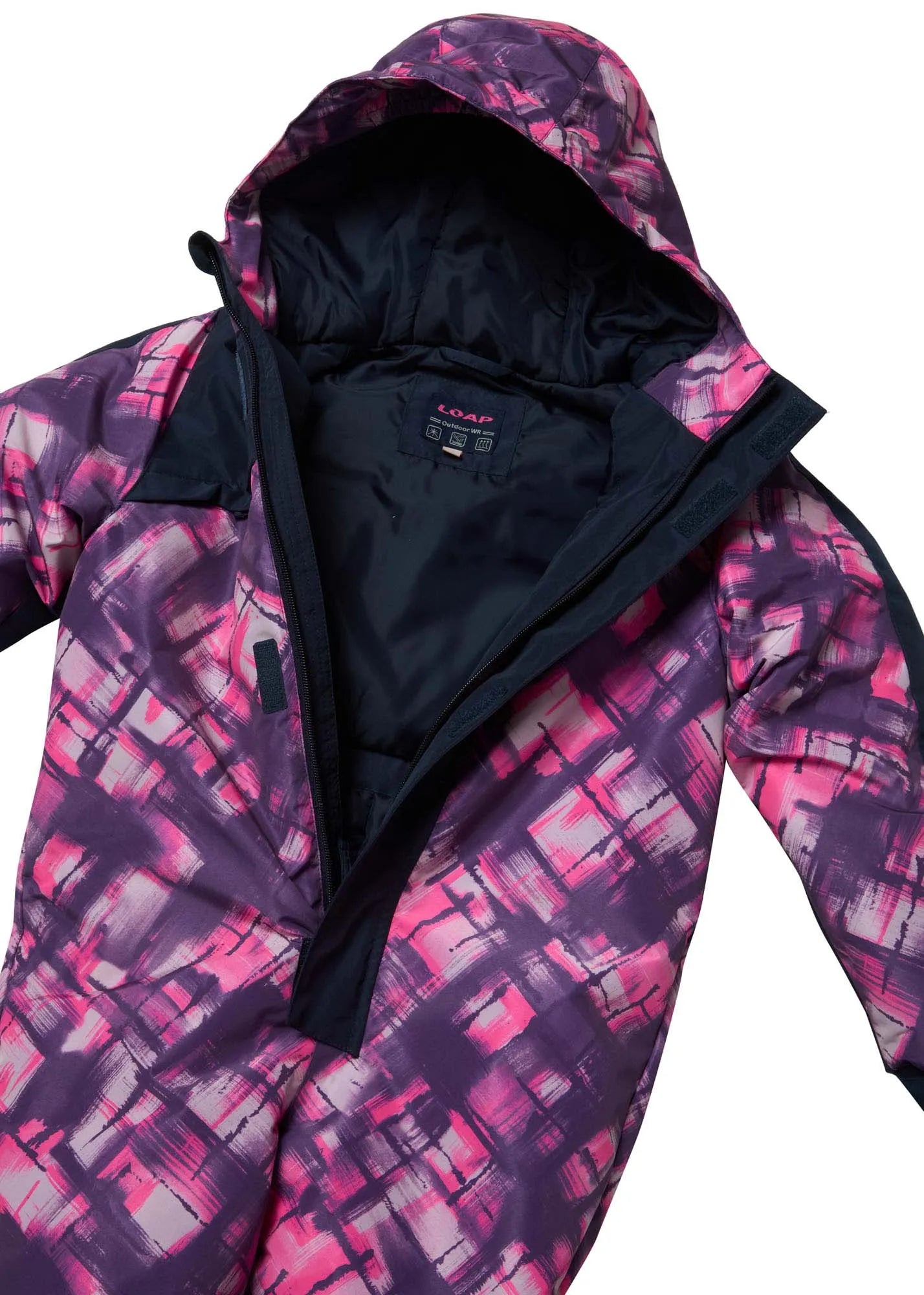 Children's jumpsuit loap cuven dblue-purple blue 98