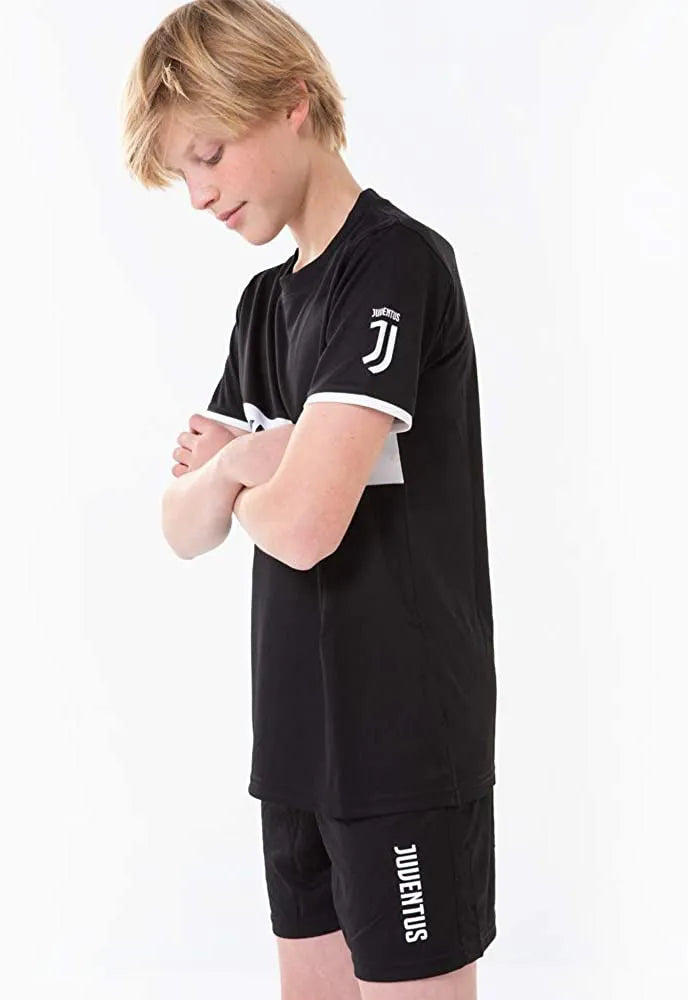 Juventus Junior Football Set Black 128 - ajuste perfeito