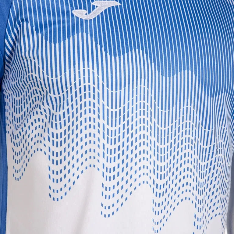 T -SHIRT JOMA TIGER VI 3XS - BLANCO/AZUL, algodón deportivo