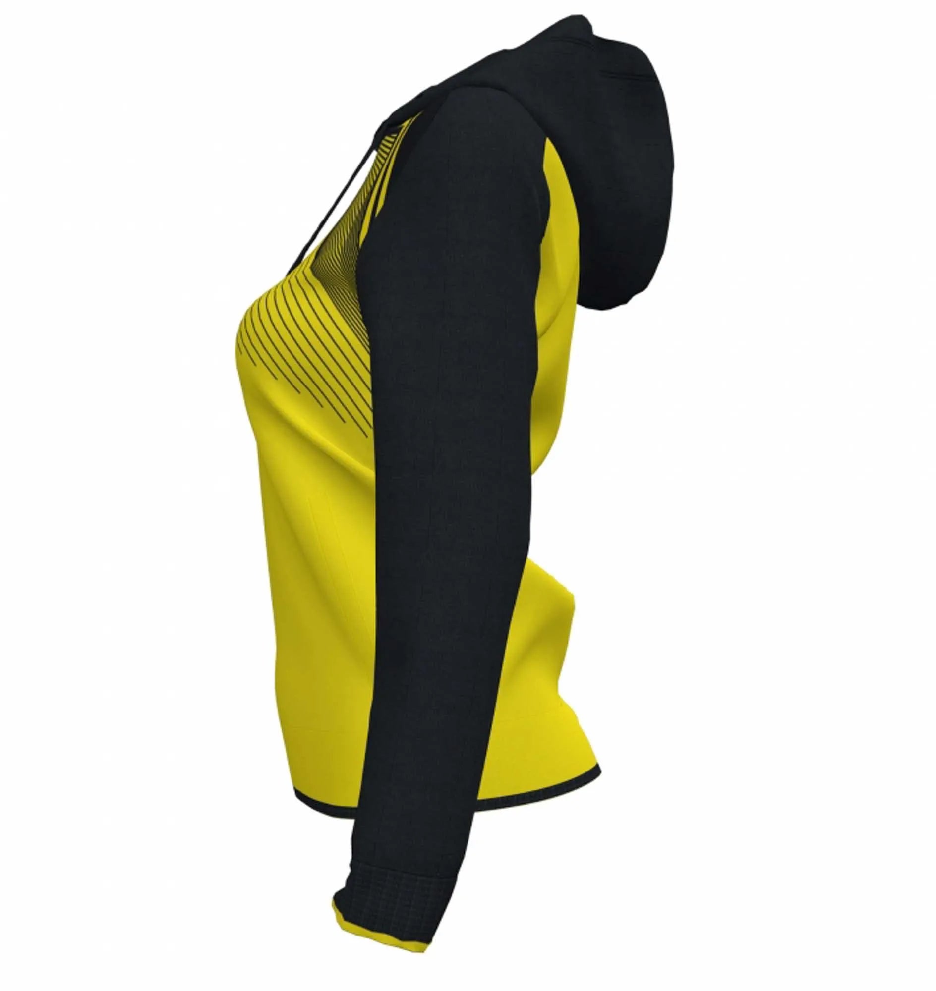 Bunda sakra Joma Supernova mikina Geel-Zwart Geel XS