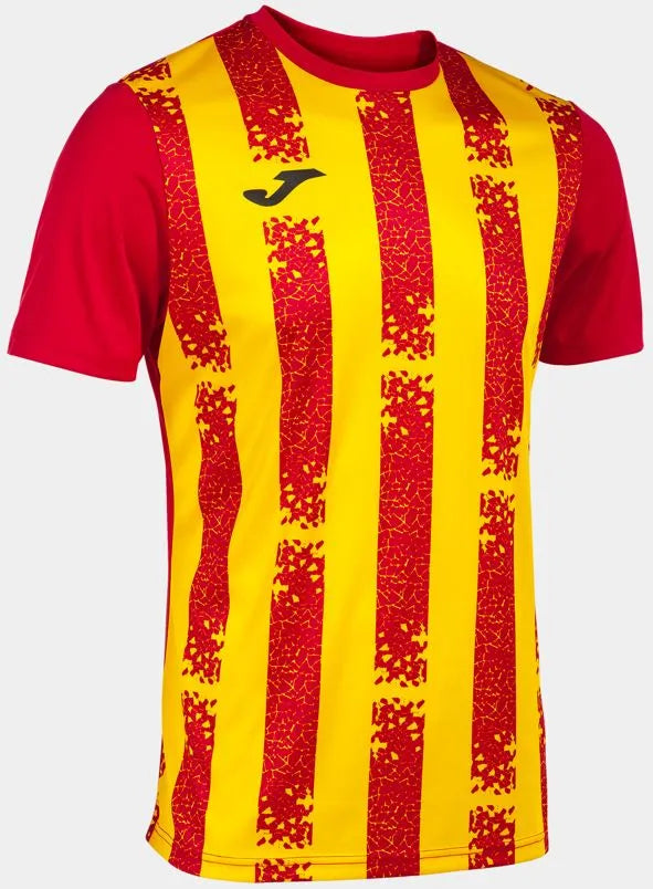 Joma Inter III SPORT T -Shirt Red/Yellow 3xl - prodyšné a světlo