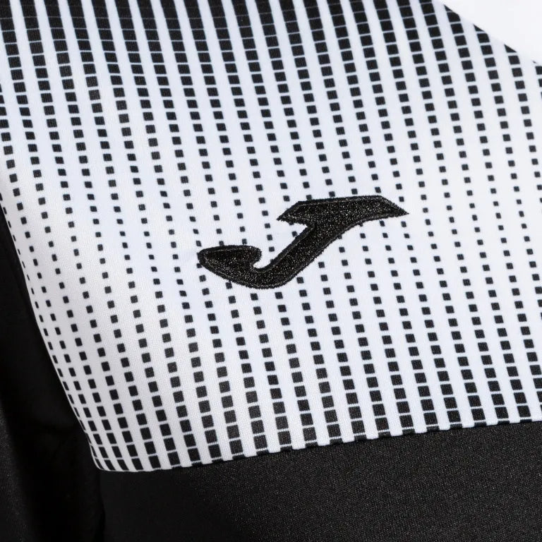 Tricou pentru doamne durabile Joma eco supernova alb-negru m