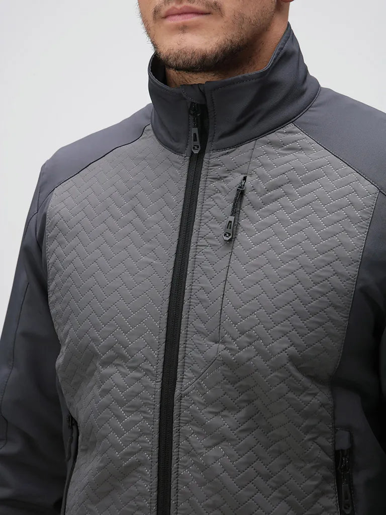 DonkerGrijze Herenjack Loaf Urval - Luxe & Comfortabel