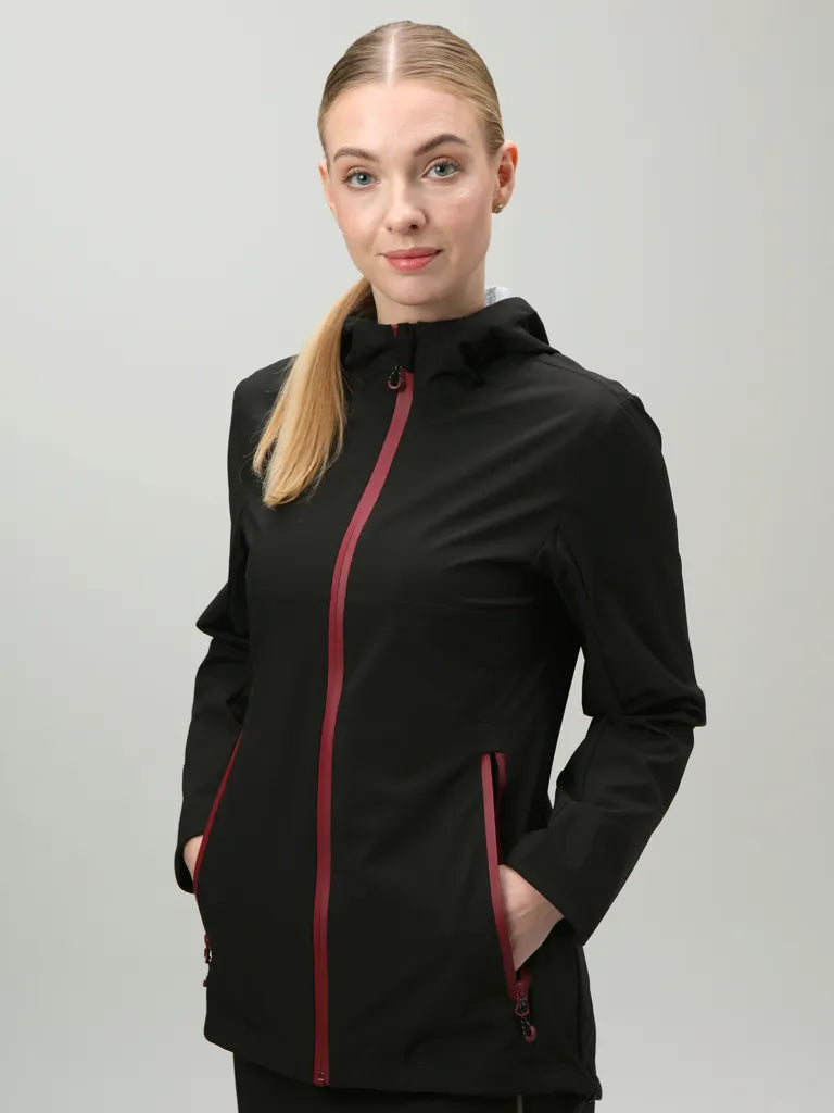 Jacheta pentru femei pentru femei Black Black XL