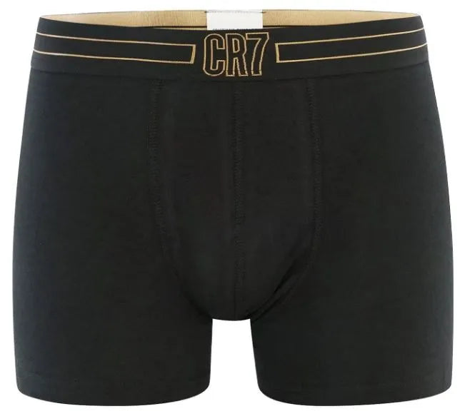 Boxers Cr7 Men Cristiano Ronaldo Boxerhort 5-phacáiste Dubh dubh xl dubh