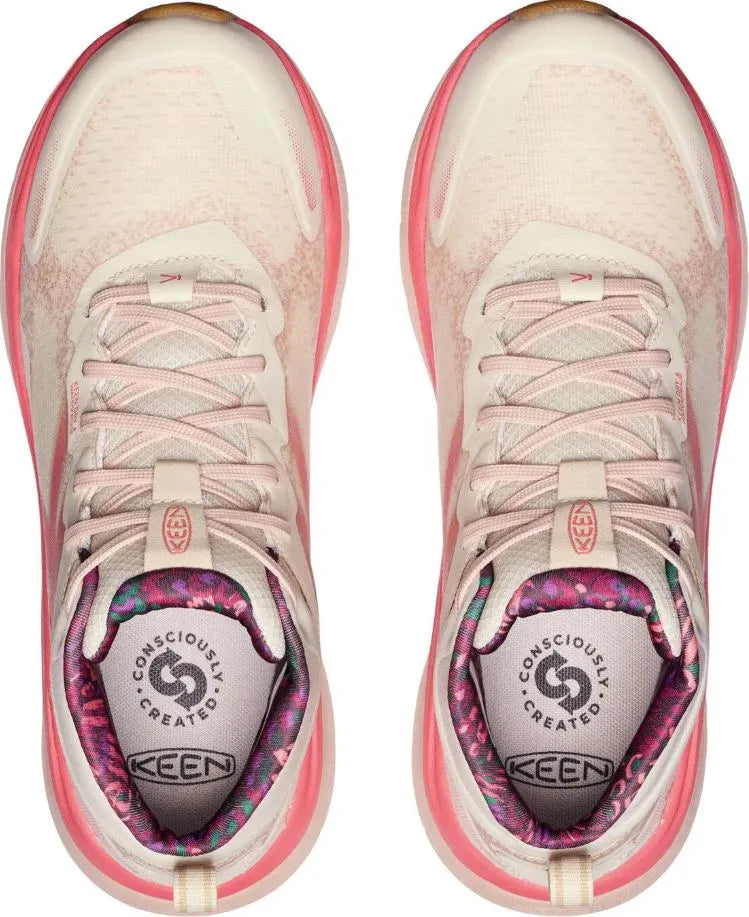 Damesschoenen Keen WMNS Leiki Mid WP Birch/Cameo Rose Wit 41