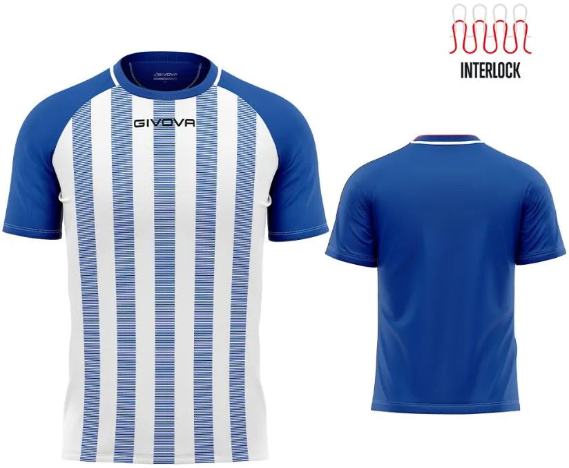 Sportovní tričko Givova Rugby Royal-White M