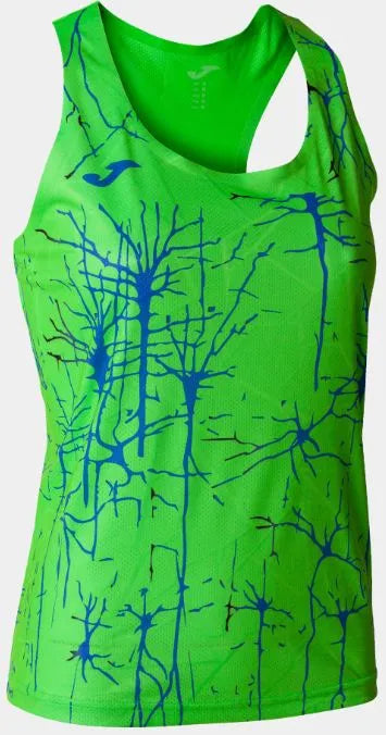Dámy Joma Elite IX Tanktop Fluor Green - priedušné a svetlo