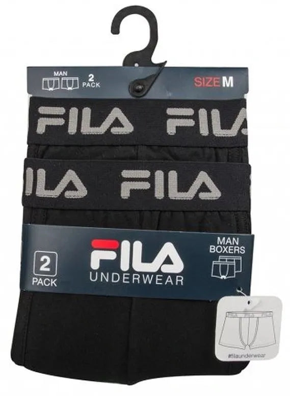 Men's boxers fila 1-pack black s