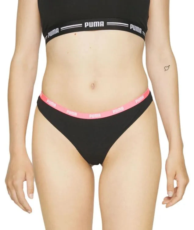 Dames Slip PUMA Teaghrán 3p Roze-Orchidee-Blauw Measc L.