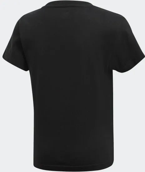 Adidas Trefoil T -Shirt Black Junior 104 - Comfort și stil