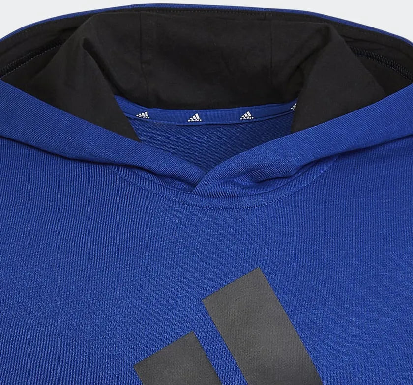 Children's sweatshirt adidas jr hoodie royal blue black blue 140