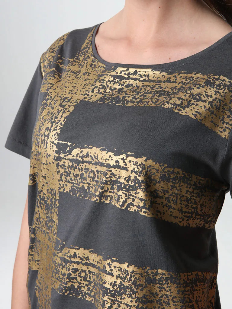 Ladies T -Shirt Loap Asaja M - Cotone traspirante per giorni attivi