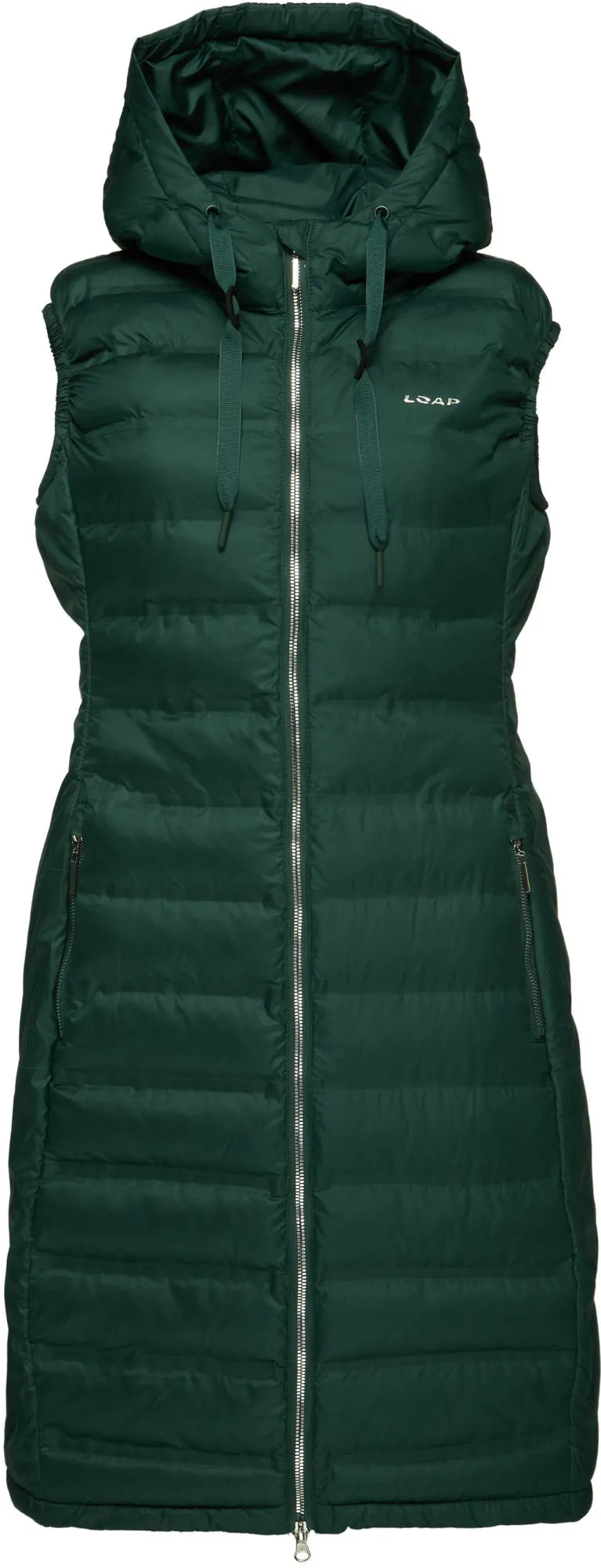 Damesvest loep itala dark green, s