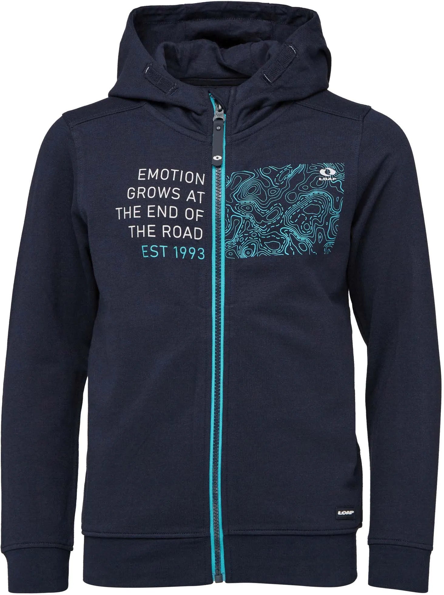 Dětská mikina loap loap navy modrá 134-140