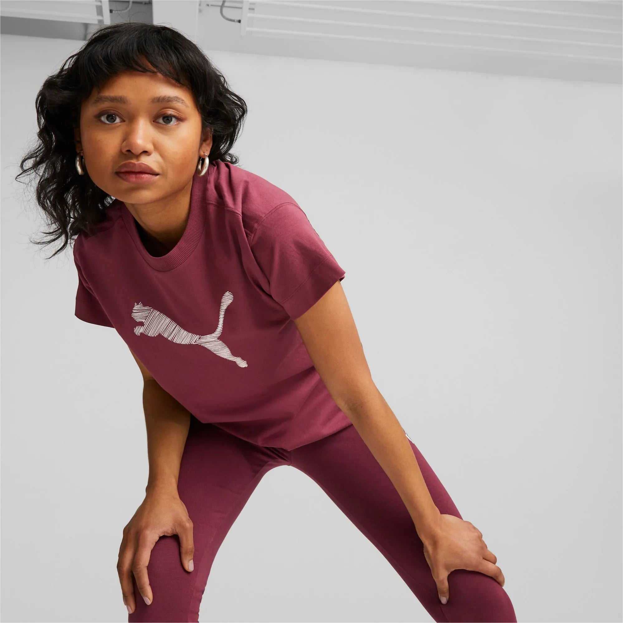 Puma Ladies T -Shirt Donker Jasper M - Comfort și stil