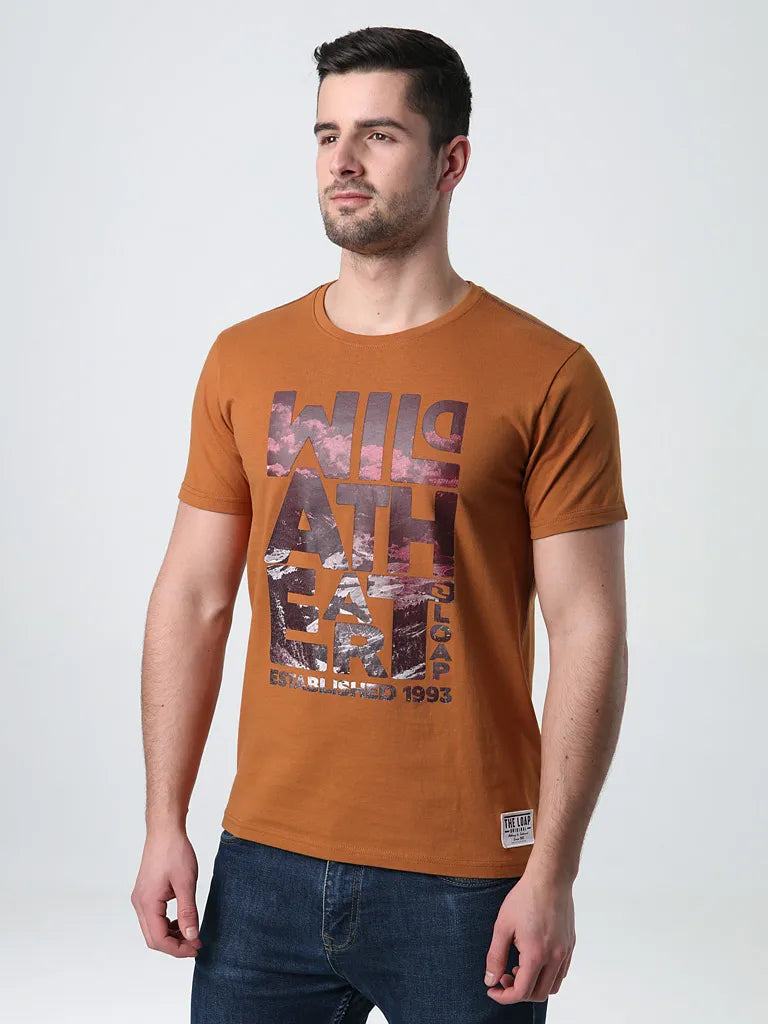 Camiseta para hombres casual hecha de algodón suave